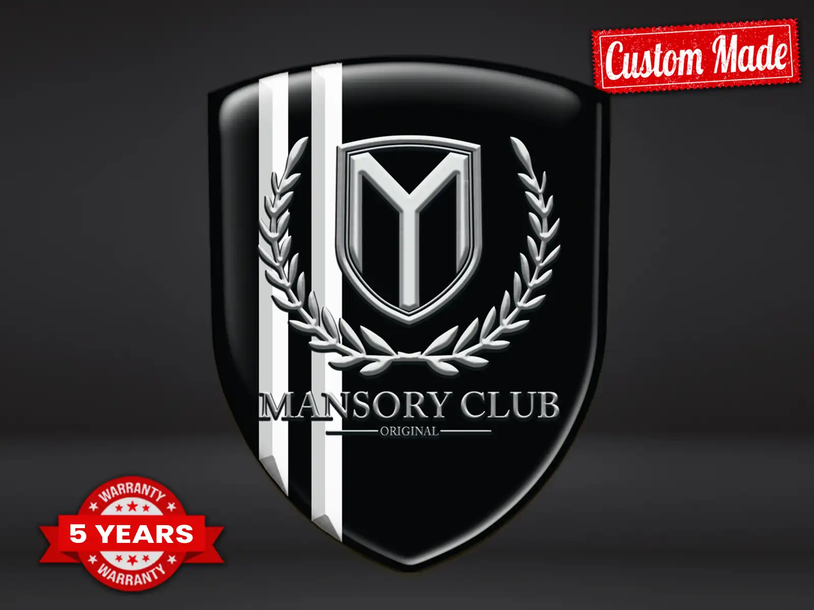Mansory Autoembleme Personalisierbar Stern Exklusiv Robust
